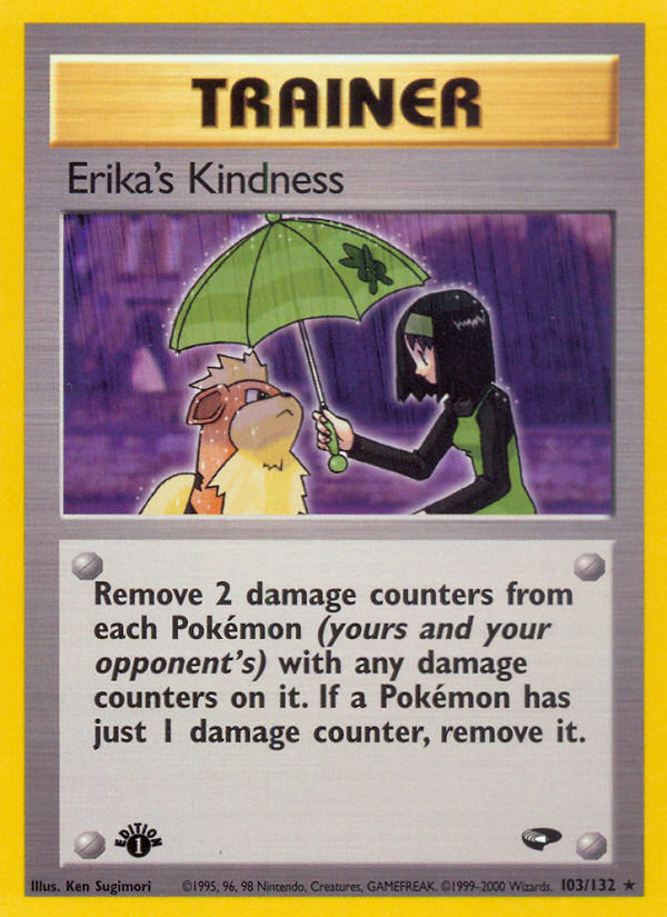 Erika's Kindness (103/132) [Gym Challenge 1st Edition] | Card Citadel