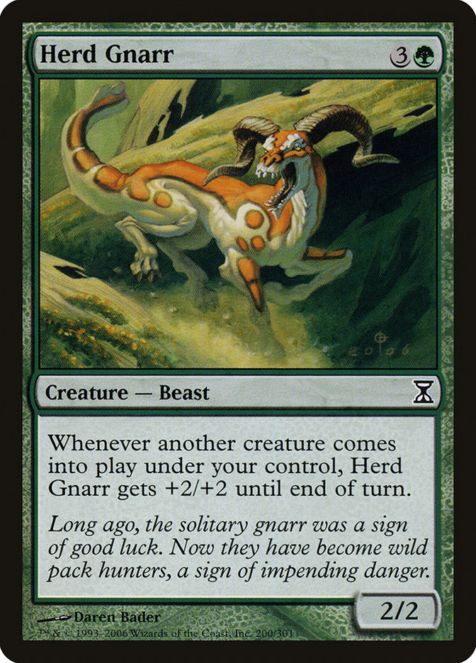 Herd Gnarr [Time Spiral] | Card Citadel