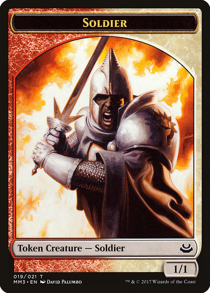 Soldier (019/021) [Modern Masters 2017 Tokens] | Card Citadel