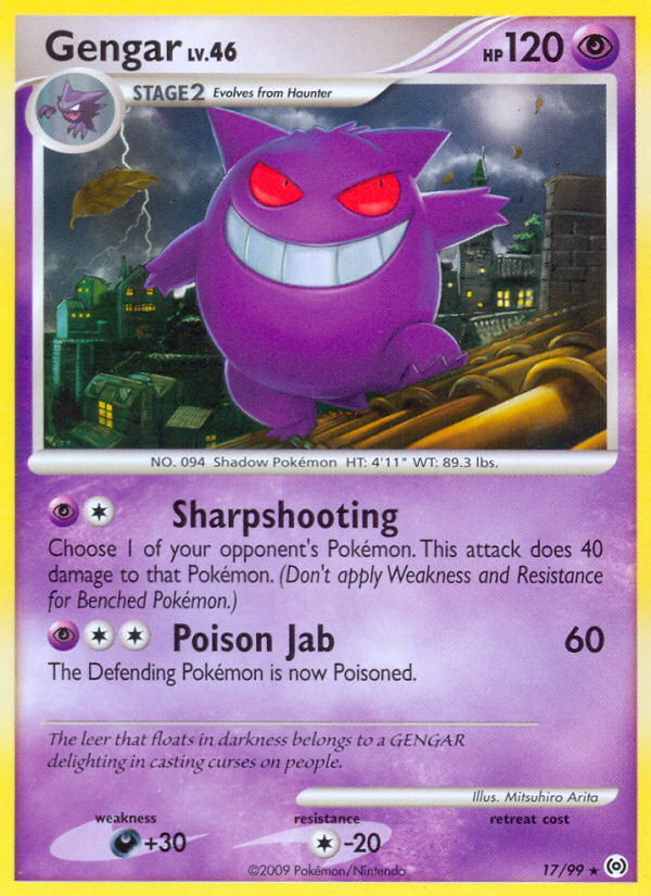 Gengar (17/99) [Platinum: Arceus] | Card Citadel