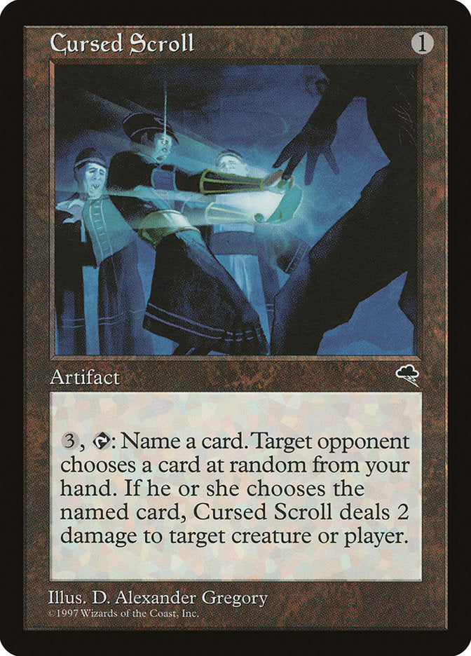 Cursed Scroll [Tempest] | Card Citadel