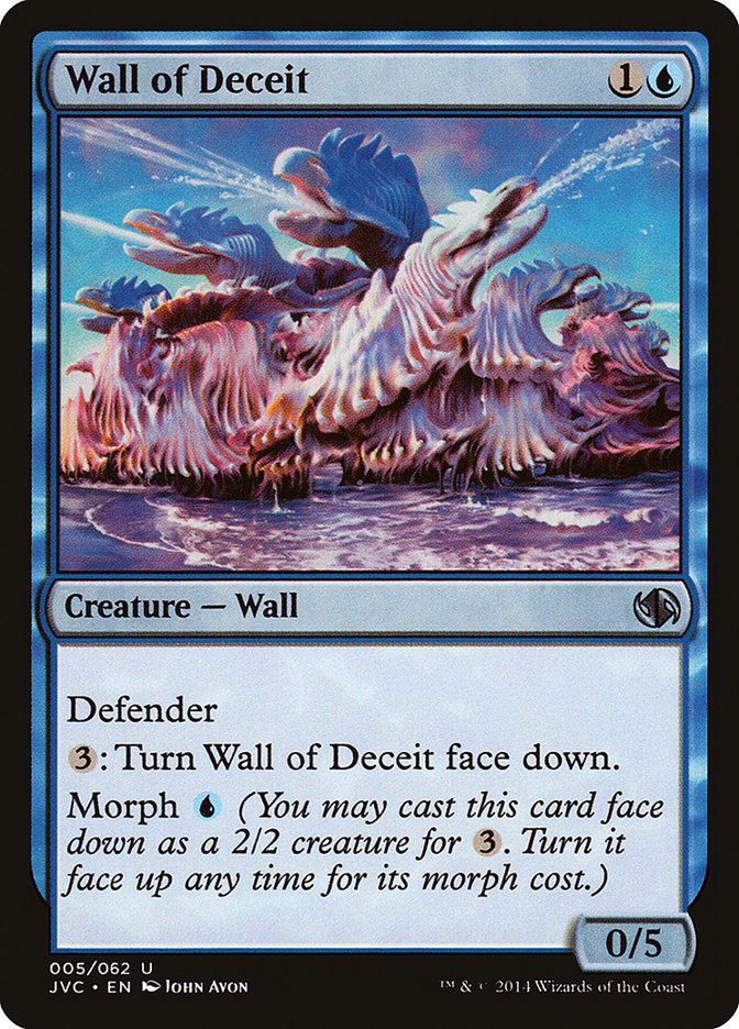 Wall of Deceit [Duel Decks Anthology] | Card Citadel