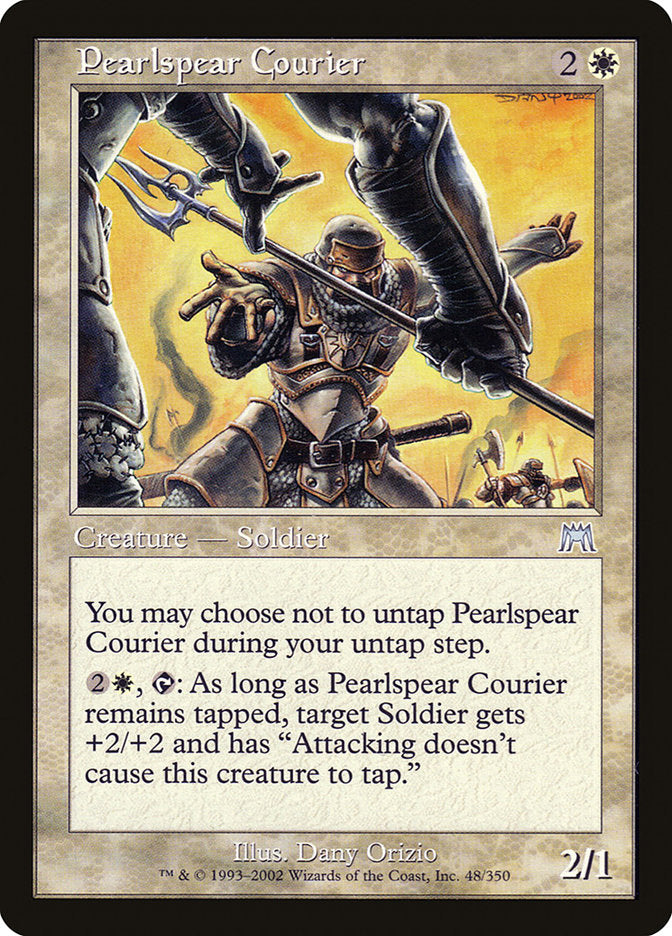 Pearlspear Courier [Onslaught] | Card Citadel