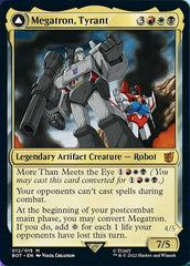 Megatron, Tyrant // Megatron, Destructive Force [Universes Beyond: Transformers] | Card Citadel