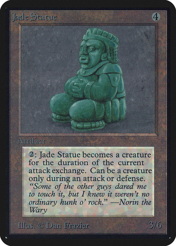 Jade Statue [Limited Edition Alpha] | Card Citadel