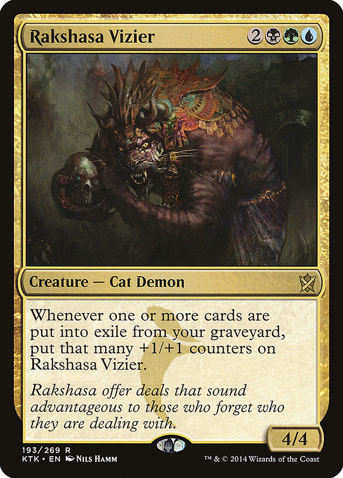 Rakshasa Vizier [Khans of Tarkir] | Card Citadel