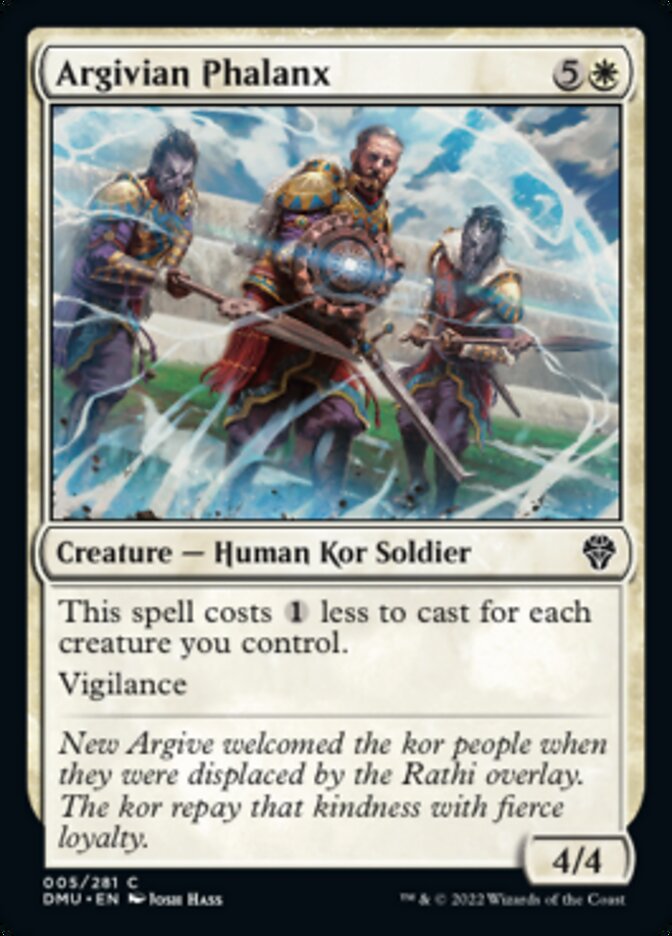 Argivian Phalanx [Dominaria United] | Card Citadel