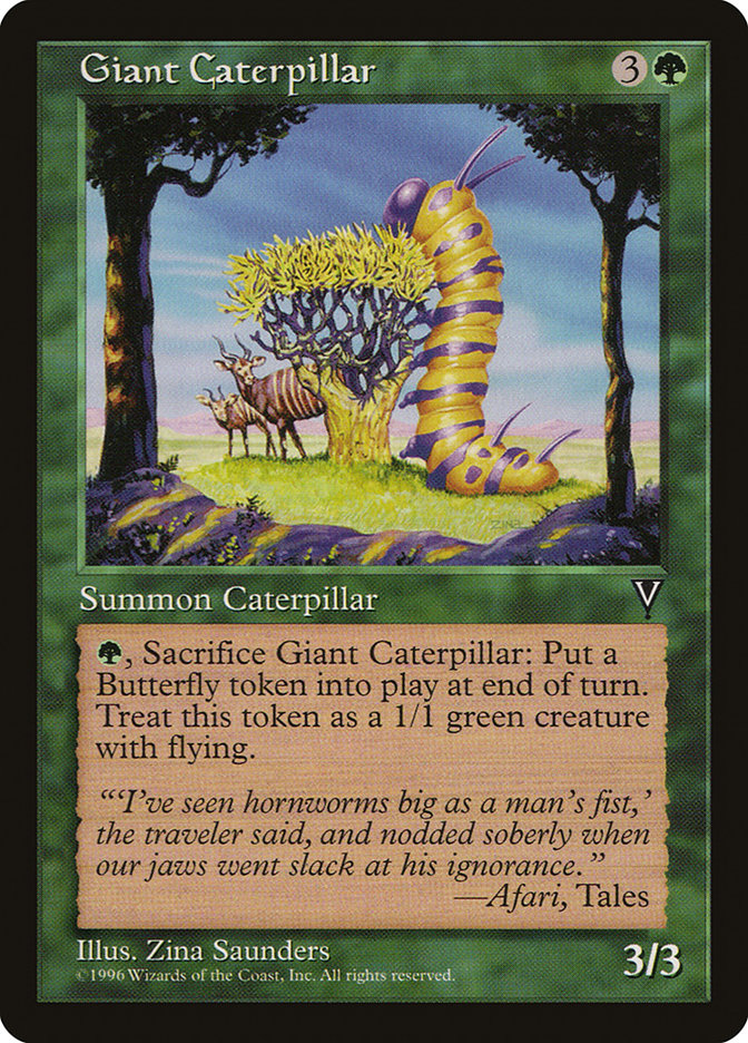 Giant Caterpillar [Visions] | Card Citadel