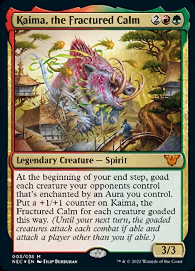 Kaima, the Fractured Calm [Kamigawa: Neon Dynasty Commander] | Card Citadel