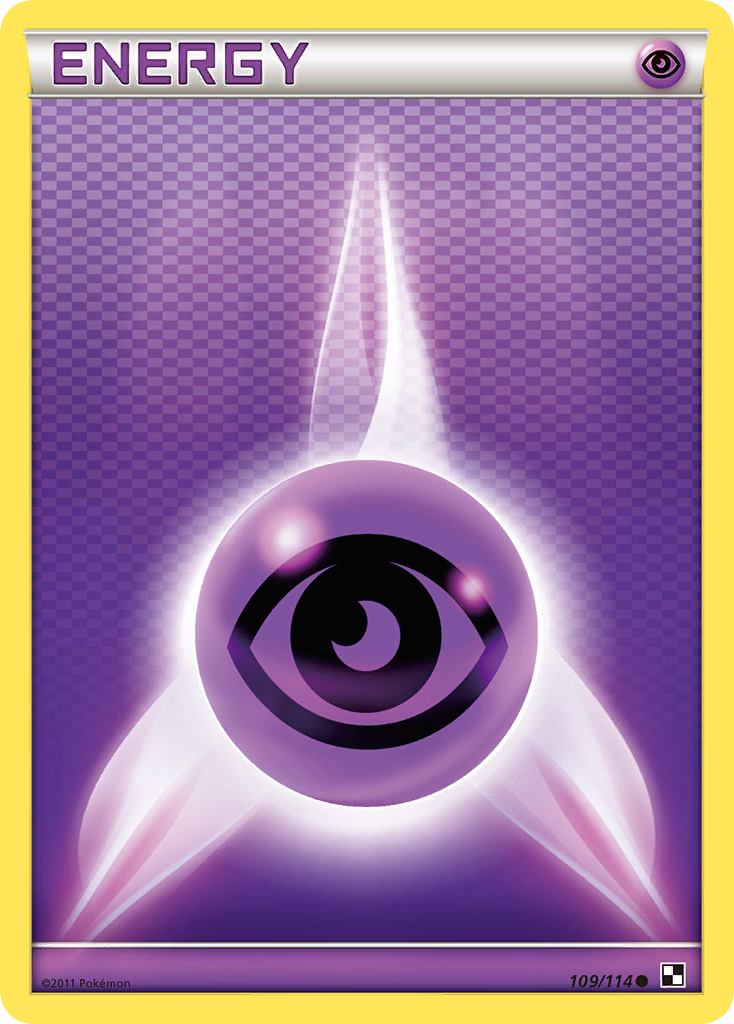 Psychic Energy (109/114) [Black & White: Base Set] | Card Citadel