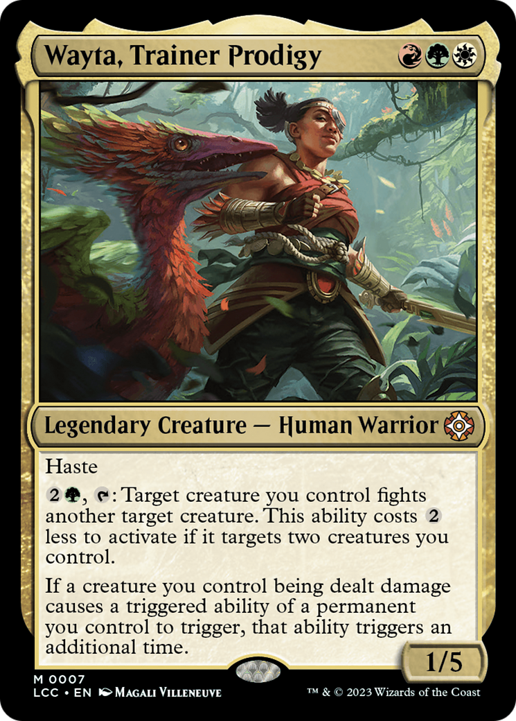 Wayta, Trainer Prodigy [The Lost Caverns of Ixalan Commander] | Card Citadel