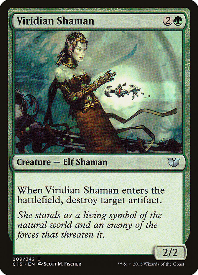 Viridian Shaman [Commander 2015] | Card Citadel