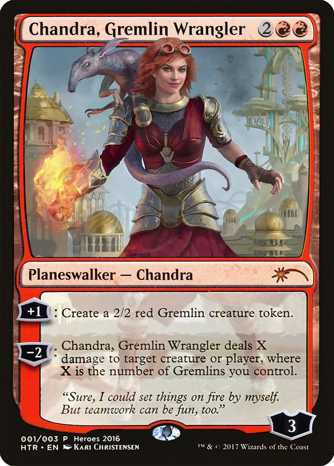 Chandra, Gremlin Wrangler [Unique and Miscellaneous Promos] | Card Citadel