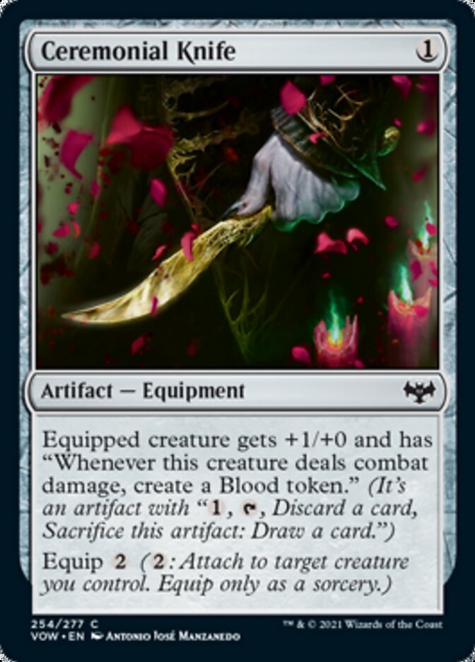 Ceremonial Knife [Innistrad: Crimson Vow] | Card Citadel