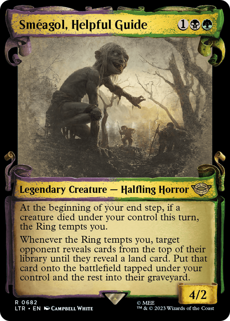 Smeagol, Helpful Guide [The Lord of the Rings: Tales of Middle-Earth Showcase Scrolls] | Card Citadel