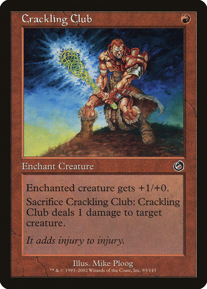 Crackling Club [Torment] | Card Citadel