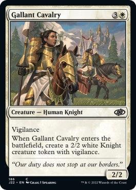 Gallant Cavalry [Jumpstart 2022] | Card Citadel