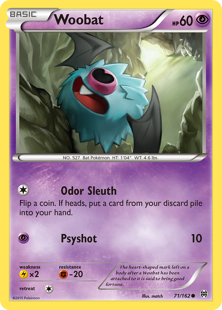 Woobat (71/162) [XY: BREAKthrough] | Card Citadel