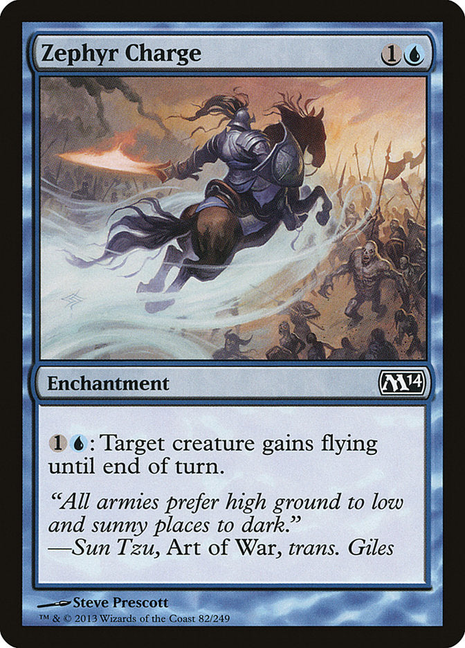 Zephyr Charge [Magic 2014] | Card Citadel