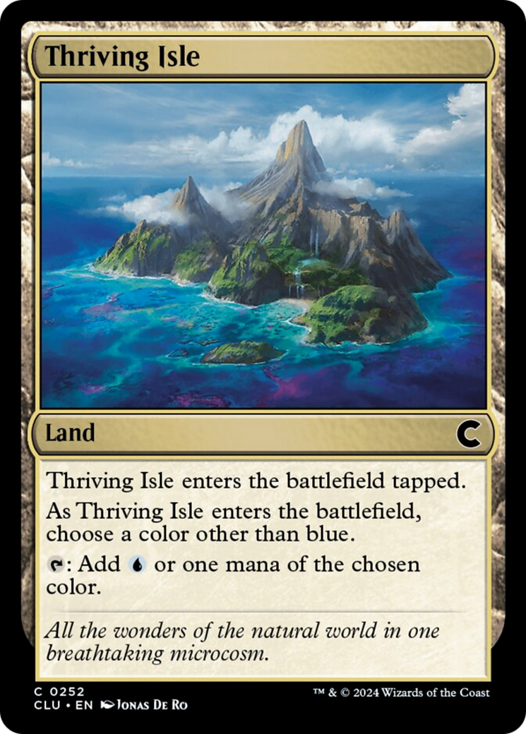 Thriving Isle [Ravnica: Clue Edition] | Card Citadel
