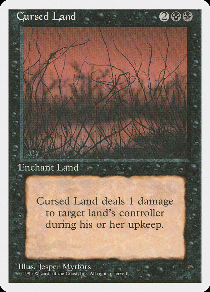 Cursed Land [Fourth Edition] | Card Citadel