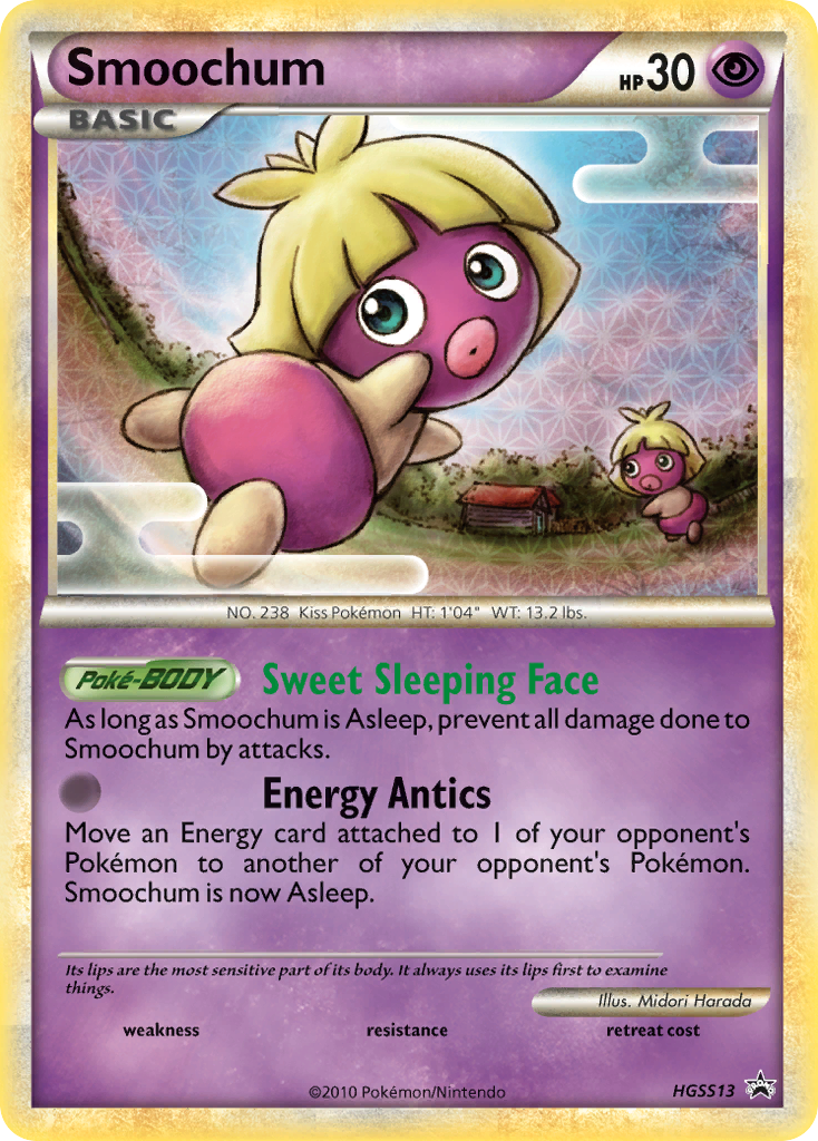 Smoochum (HGSS13) [HeartGold & SoulSilver: Black Star Promos] | Card Citadel