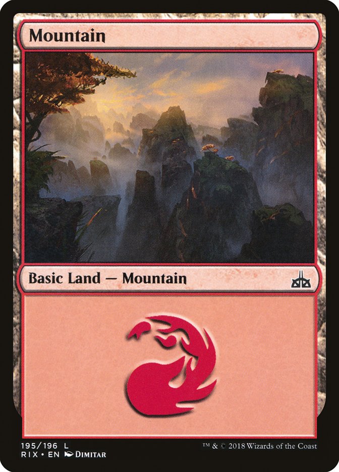 Mountain [Rivals of Ixalan] | Card Citadel