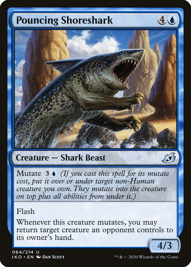 Pouncing Shoreshark [Ikoria: Lair of Behemoths] | Card Citadel