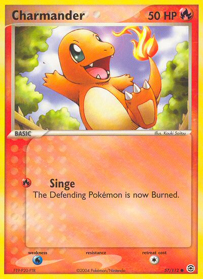 Charmander (57/112) [EX: FireRed & LeafGreen] | Card Citadel