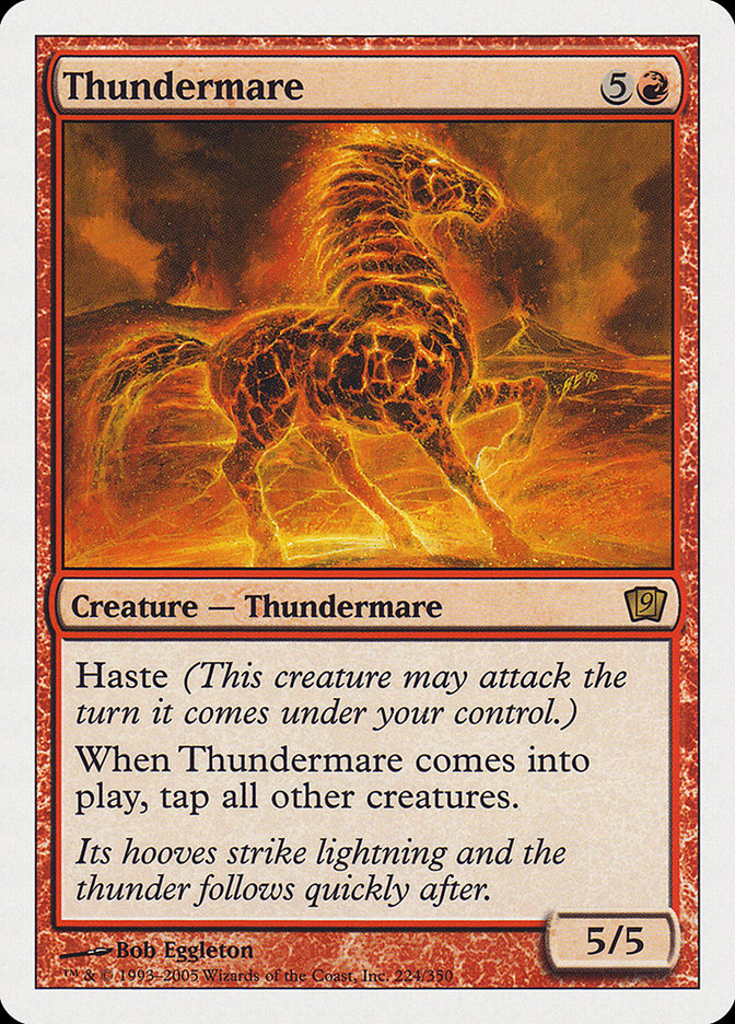 Thundermare [Ninth Edition] | Card Citadel