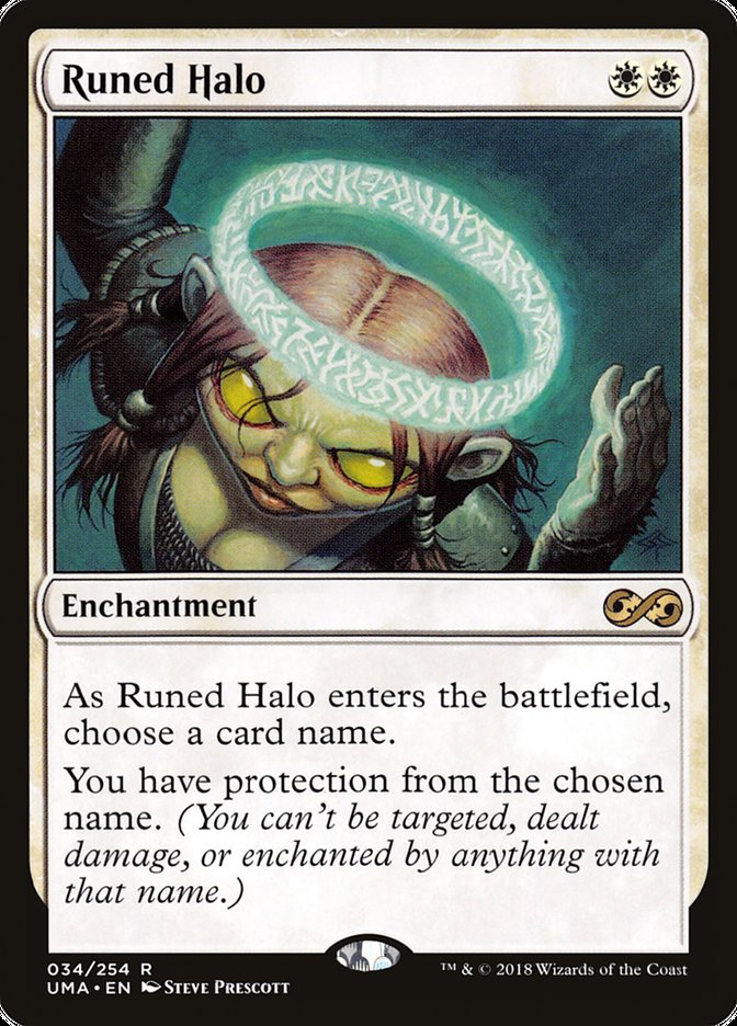 Runed Halo [Ultimate Masters] | Card Citadel