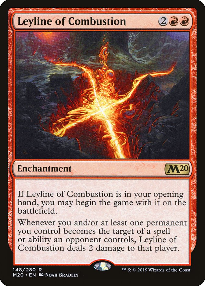 Leyline of Combustion [Core Set 2020] | Card Citadel