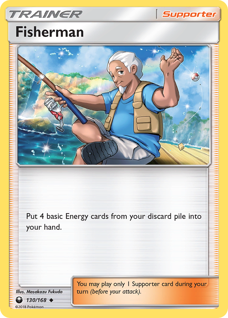 Fisherman (130/168) [Sun & Moon: Celestial Storm] | Card Citadel