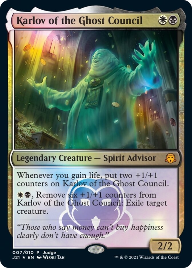 Karlov of the Ghost Council [Judge Gift Cards 2021] | Card Citadel