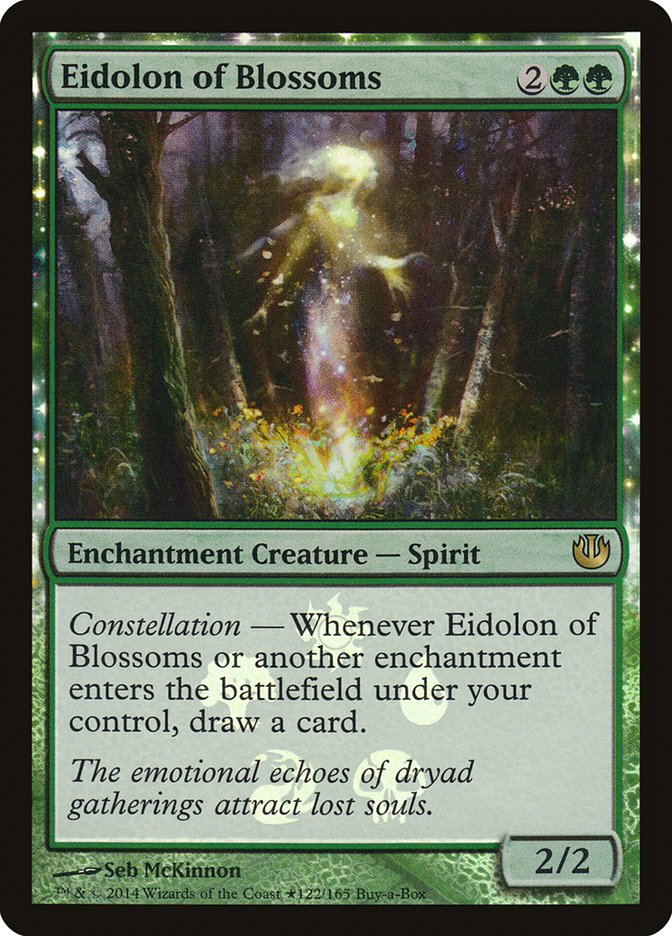 Eidolon of Blossoms (Buy-A-Box) [Journey into Nyx Promos] | Card Citadel