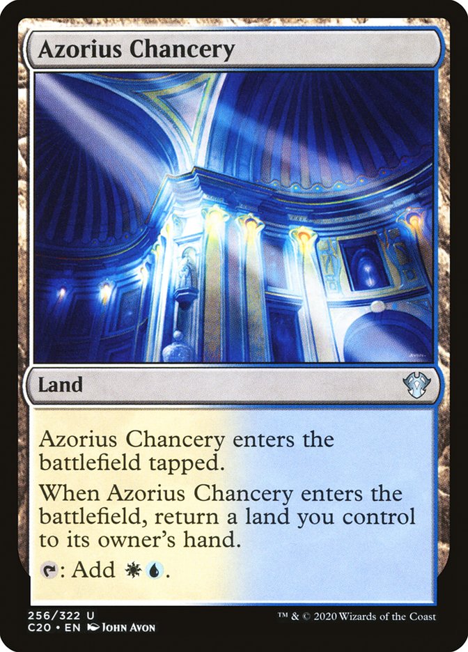 Azorius Chancery [Commander 2020] | Card Citadel