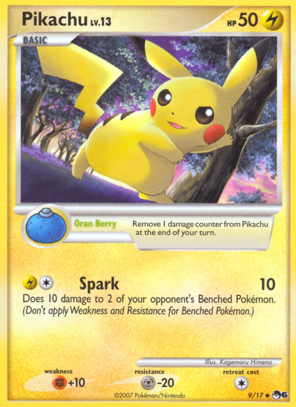 Pikachu (9/17) [POP Series 6] | Card Citadel