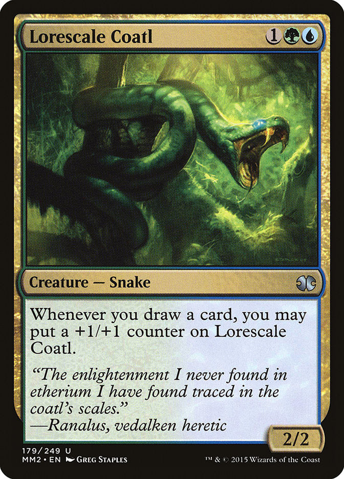 Lorescale Coatl [Modern Masters 2015] | Card Citadel