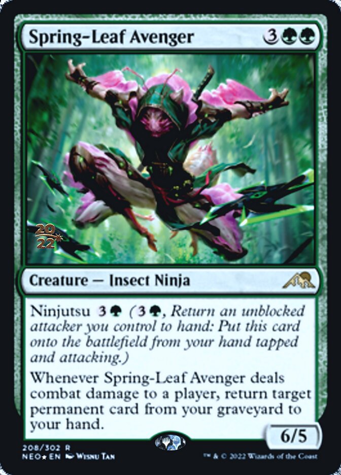 Spring-Leaf Avenger [Kamigawa: Neon Dynasty Prerelease Promos] | Card Citadel