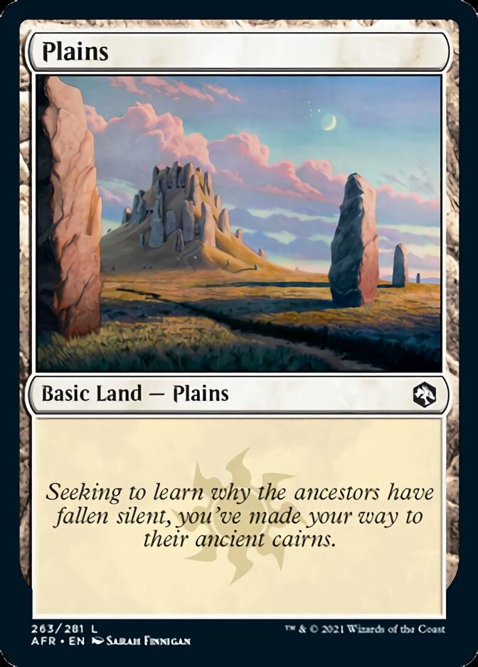 Plains (263) [Dungeons & Dragons: Adventures in the Forgotten Realms] | Card Citadel