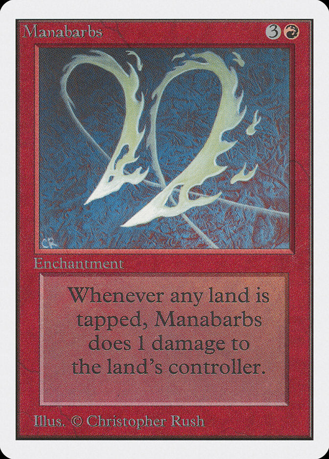 Manabarbs [Unlimited Edition] | Card Citadel