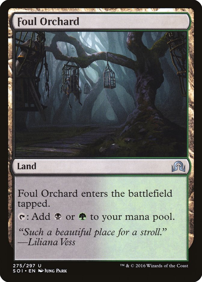 Foul Orchard [Shadows over Innistrad] | Card Citadel