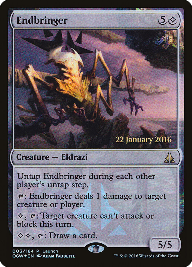 Endbringer (Prerelease) [Oath of the Gatewatch Promos] | Card Citadel