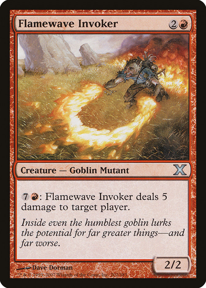 Flamewave Invoker [Tenth Edition] | Card Citadel
