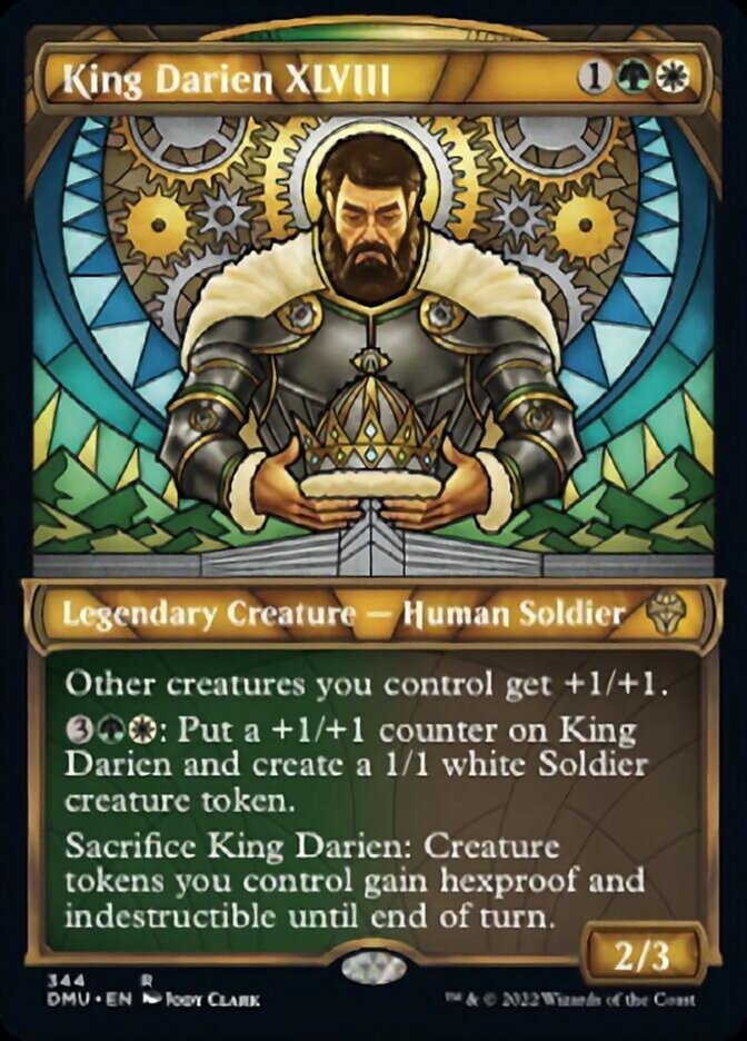 King Darien XLVIII (Showcase Textured) [Dominaria United] | Card Citadel