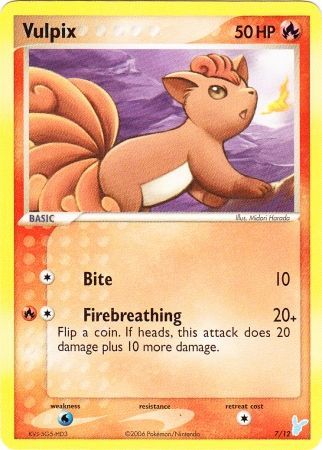 Vulpix (7/12) [EX: Trainer Kit 2 - Minun] | Card Citadel