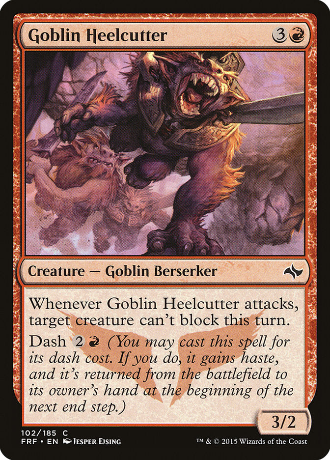 Goblin Heelcutter [Fate Reforged] | Card Citadel