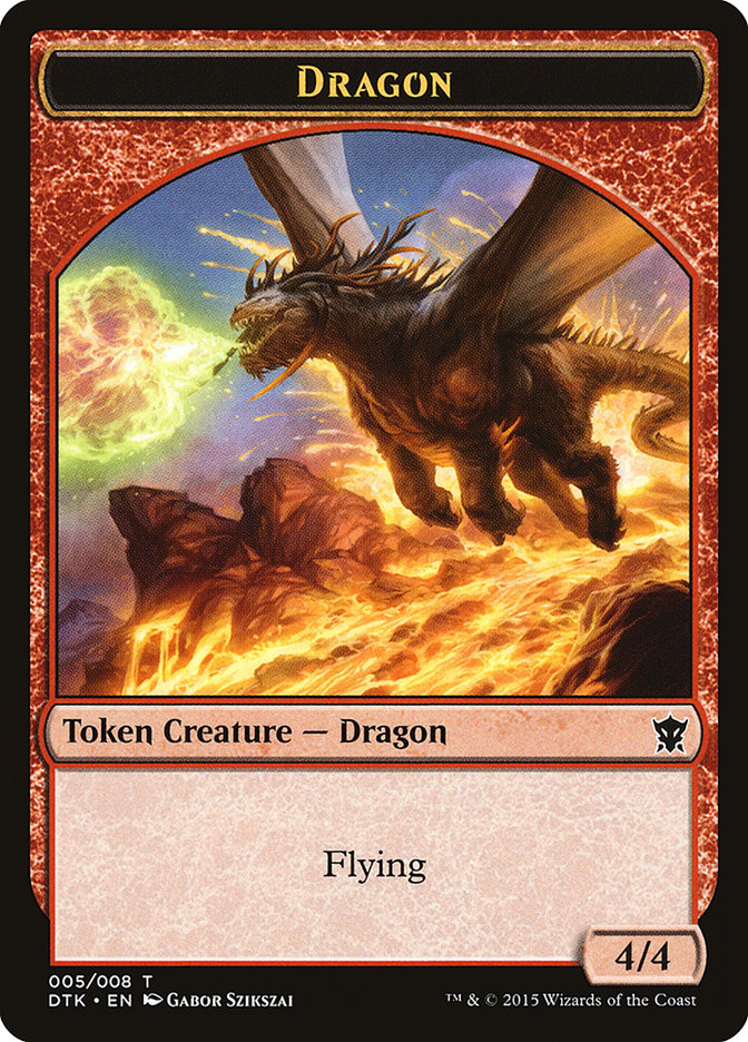 Dragon [Dragons of Tarkir Tokens] | Card Citadel