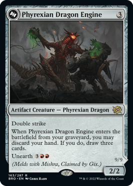 Phyrexian Dragon Engine [The Brothers' War] | Card Citadel