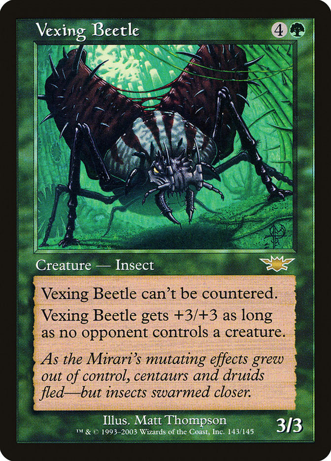 Vexing Beetle [Legions] | Card Citadel